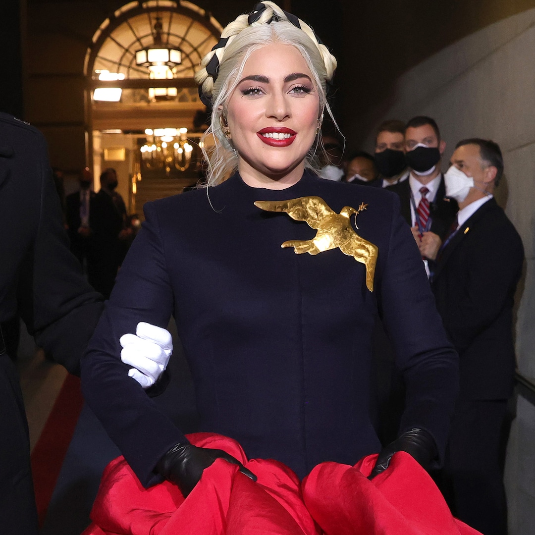 Lady Gaga Returns to Her Brunette Roots During Glamorous Outing in Rome - E! Online - News WWC